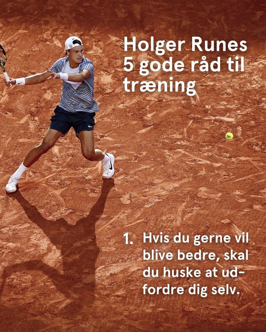 Tennis bog. Signeret edition, limited - Holger Rune på og uden for banen (dansk edition)