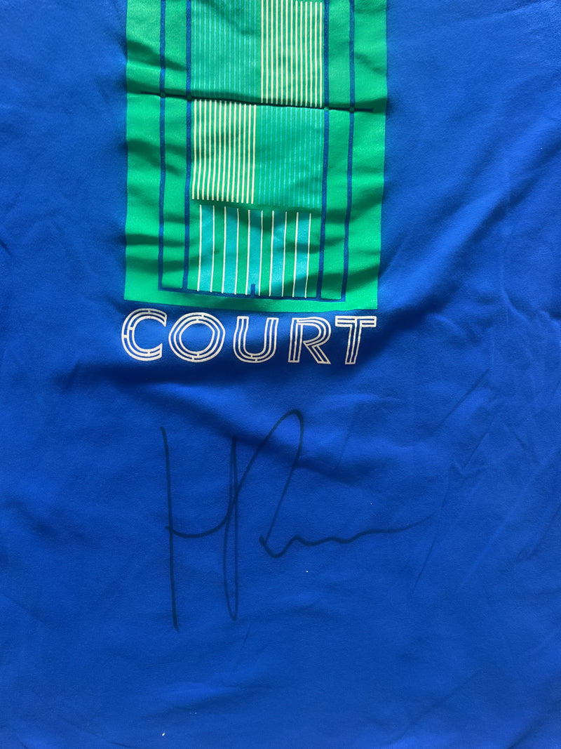 Signed on the back. Nike Practice Shirt #10