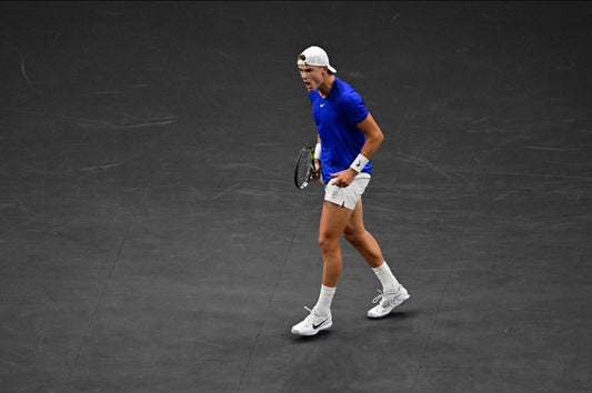 Signed match outfit used at Laver Cup in Team Europe Iconic colours #3