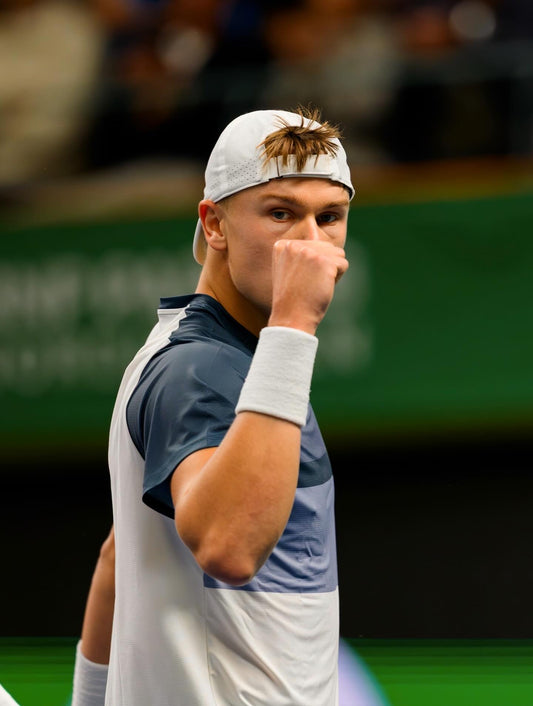 Signed match worn wristbands, white #1