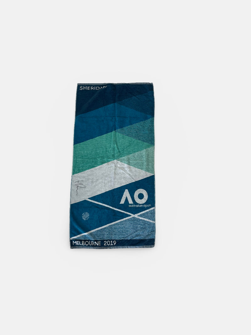 Signed Australian Open towel