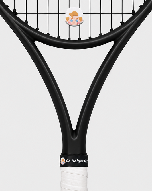Vibration damper, white, pop art collection