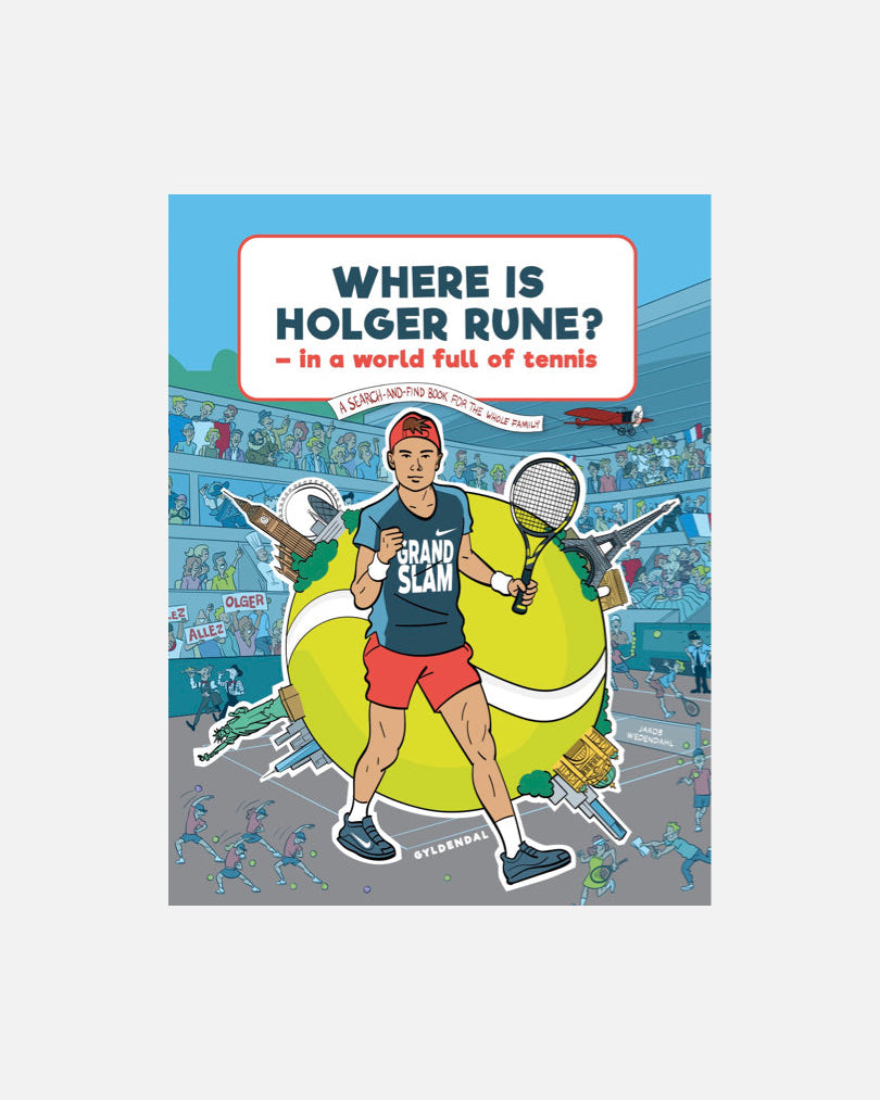 Grand Slam tennis Search & Find book, (English edition)unsigned
