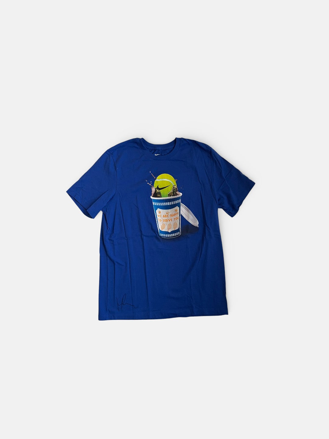 Signed USOPEN practice t-shirt