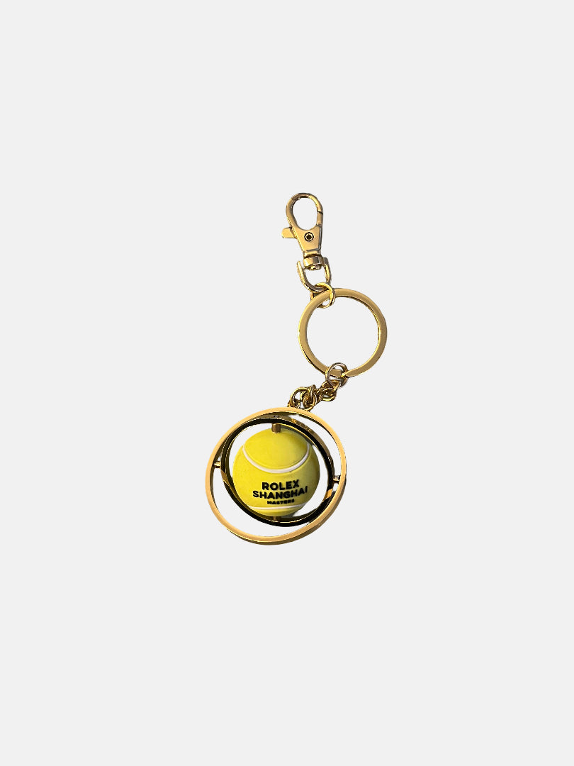 Signed keychain, Rolex Shanghai Master, ball in gold circle – Shop