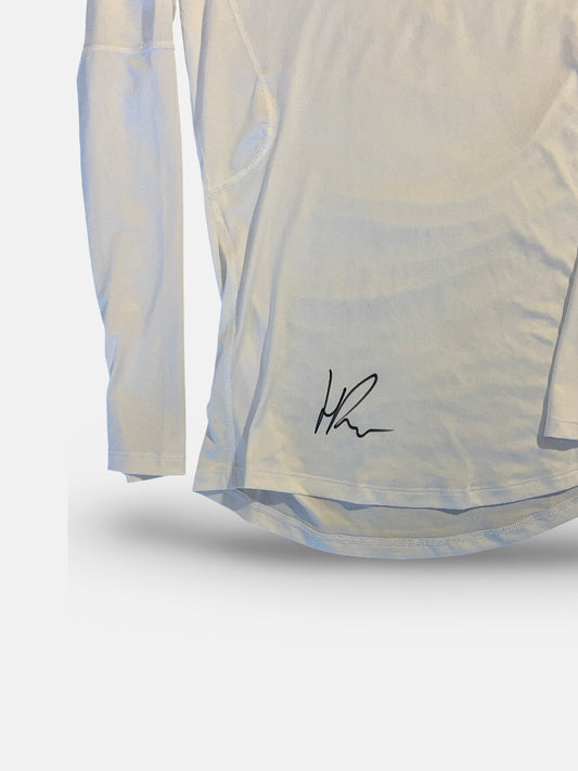 Signed long sleeve practice shirt, slim