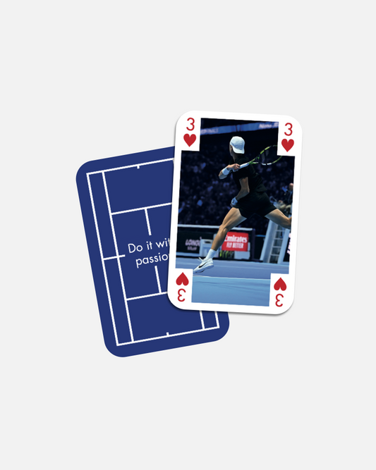 Signed classic Card game with Hard Court front