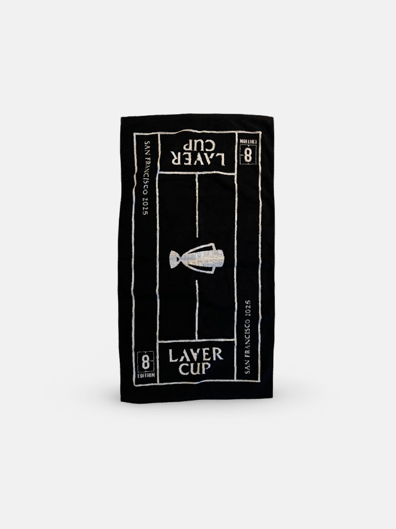 Signed match used towel, LAVER Cup 2025 #2