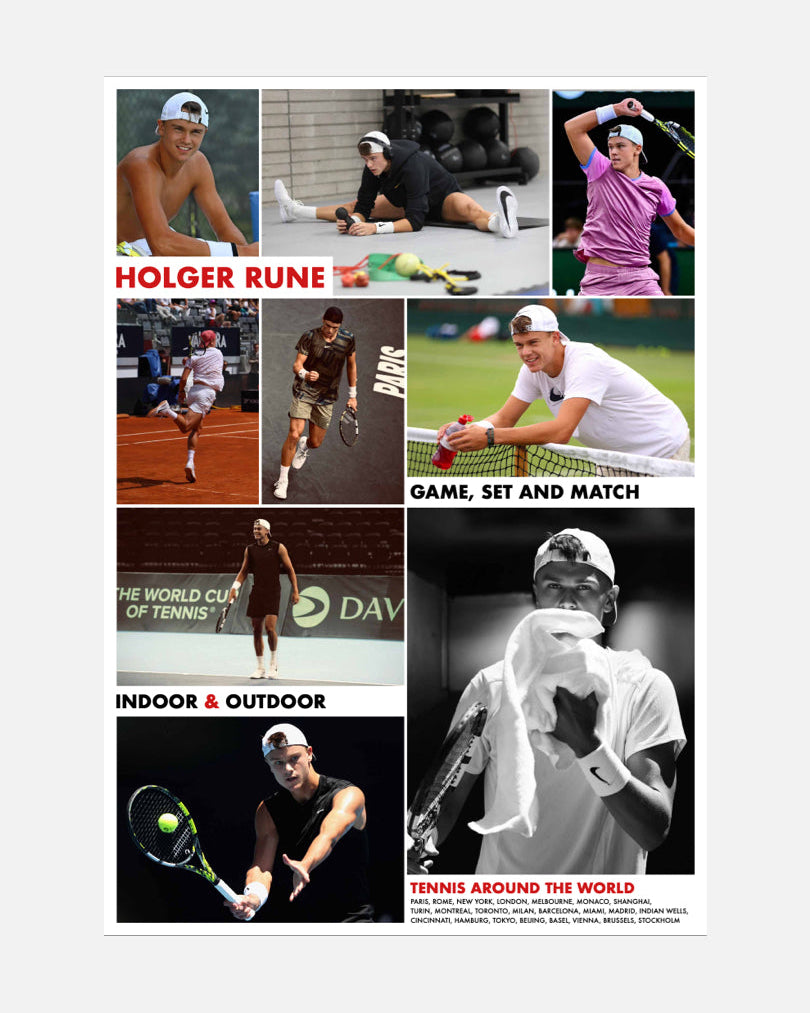 Tennis Poster - Game, Set and Match