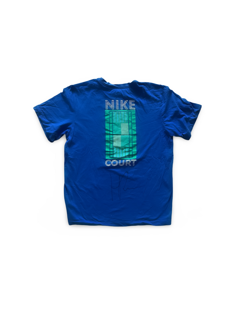 Signed on the back. Nike Practice Shirt