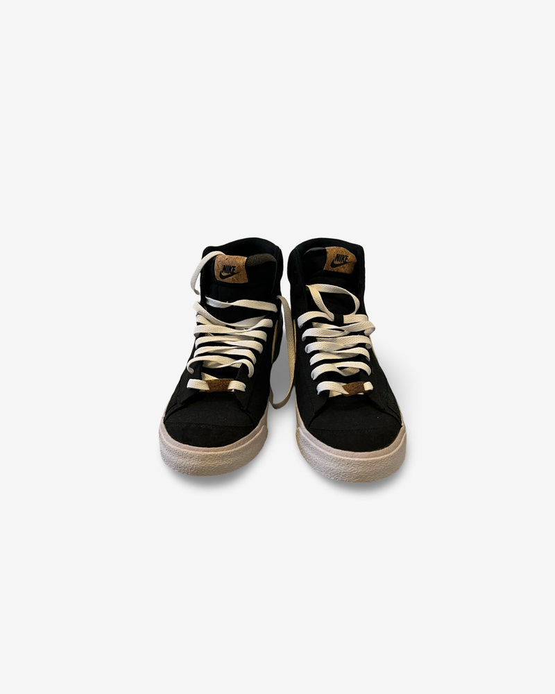 Black Cotten pomgranate sneakers, signed