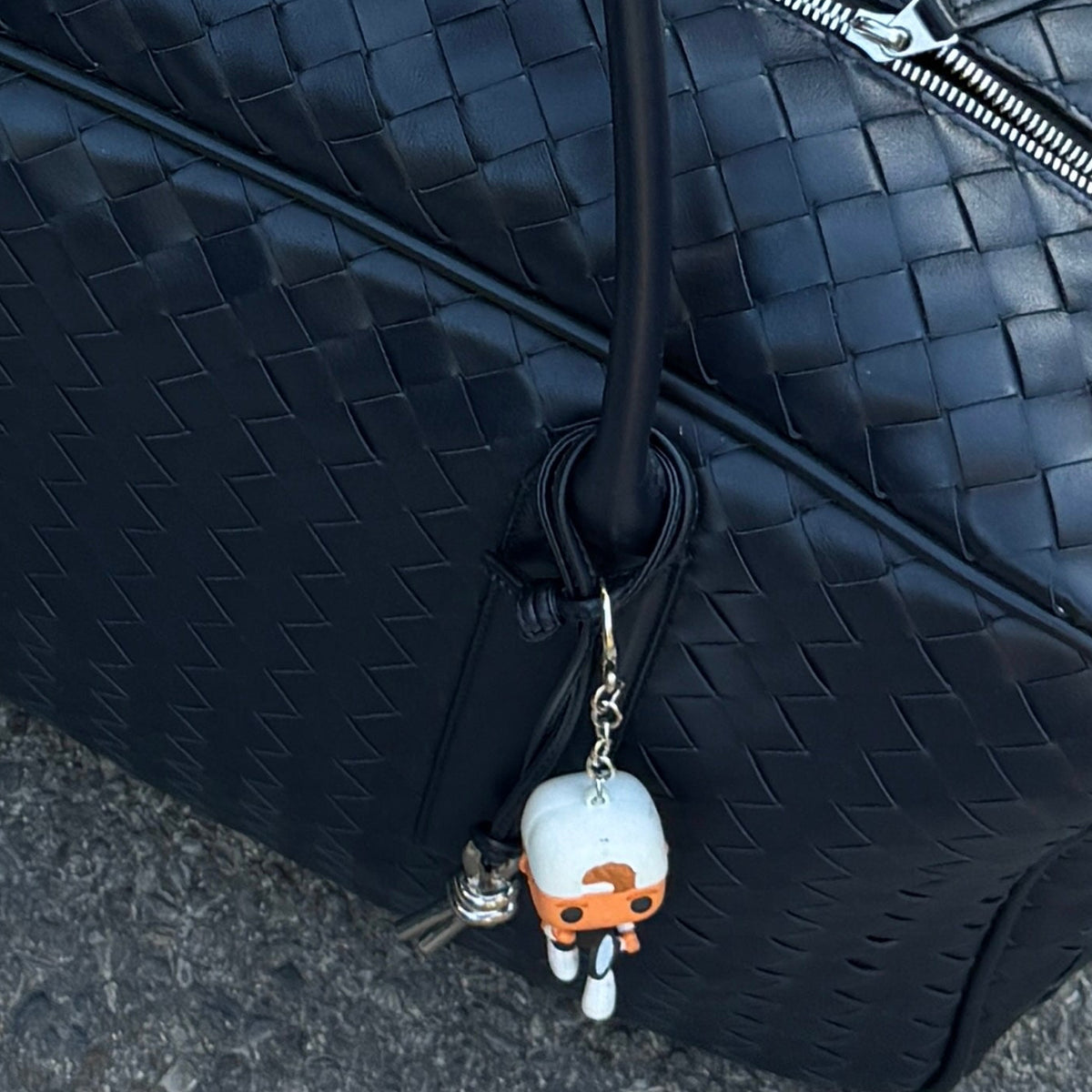 Tennis Keychain - Bag charm. Tennis figurine and tennisball, HR pop collection