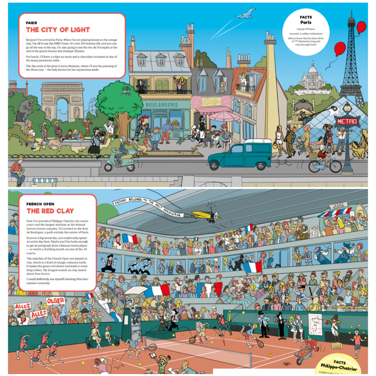 Signed Grand Slam search and find book - “Where is Holger Rune - in a world full of tennis”, limited