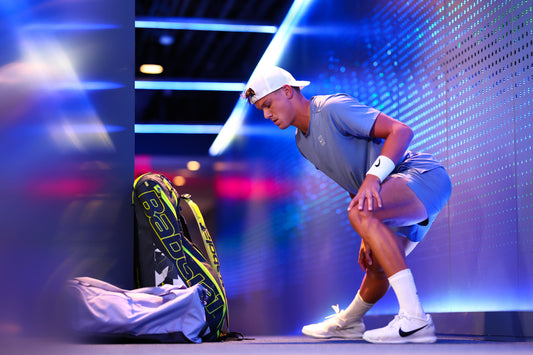 Signed Bag, soft purple, used at several tournaments