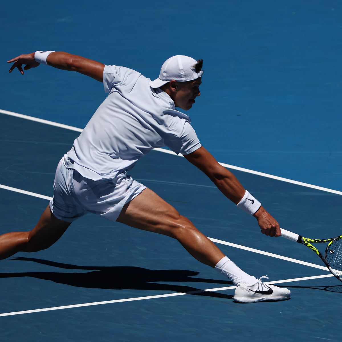 Signed and match worn. Australian Open match outfit