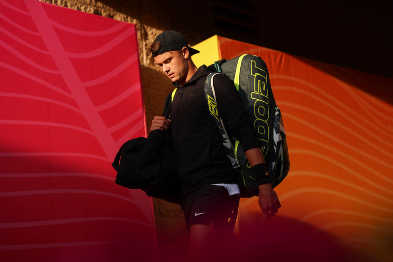 Signed drink bag, Black with Nike name tag, used at Indian wells and more