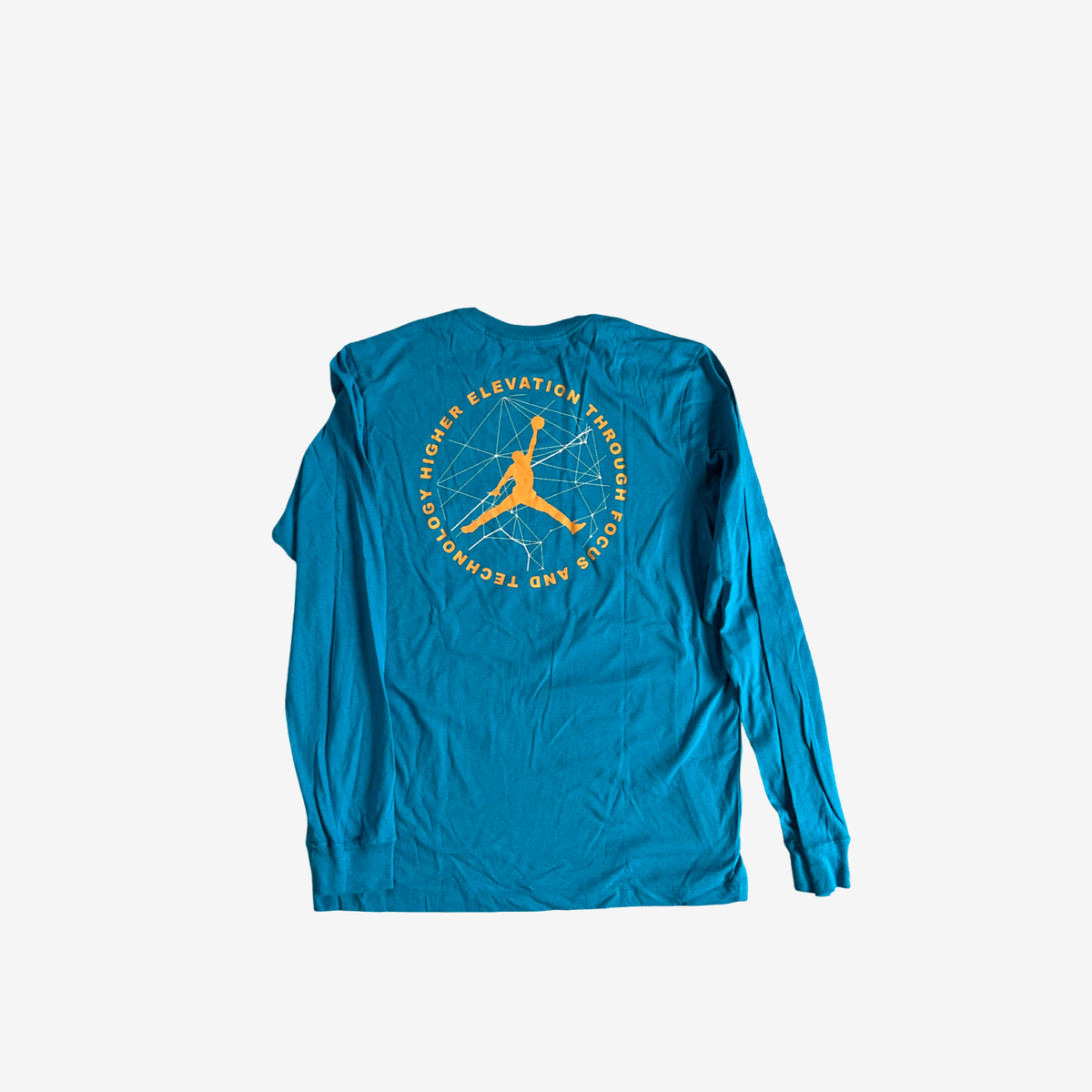 Jordan long sleeve blue , signed