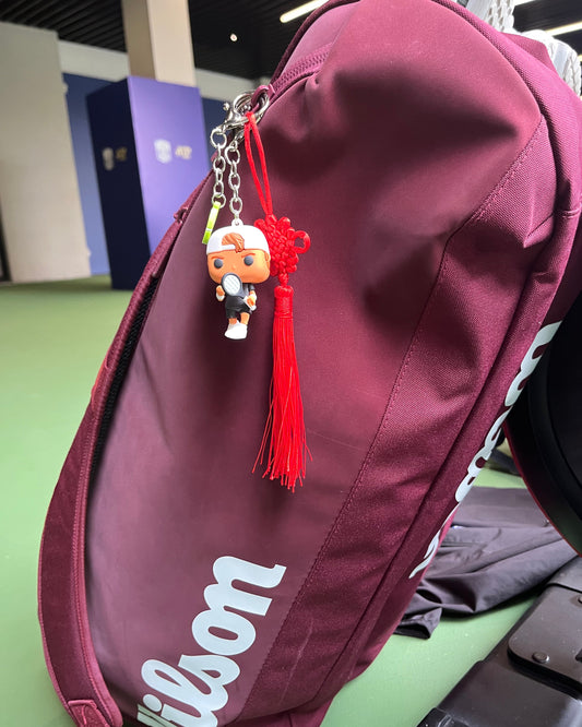 Holger Rune Tennis Keychain & Bag Charm – Pop Art Collection
