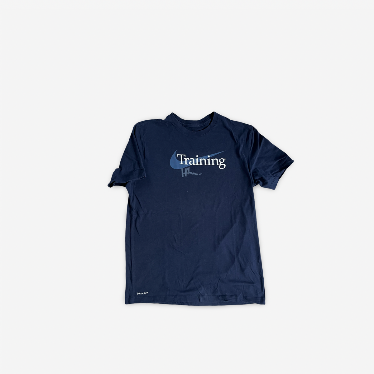 Super soft dark blue practice shirt, signed
