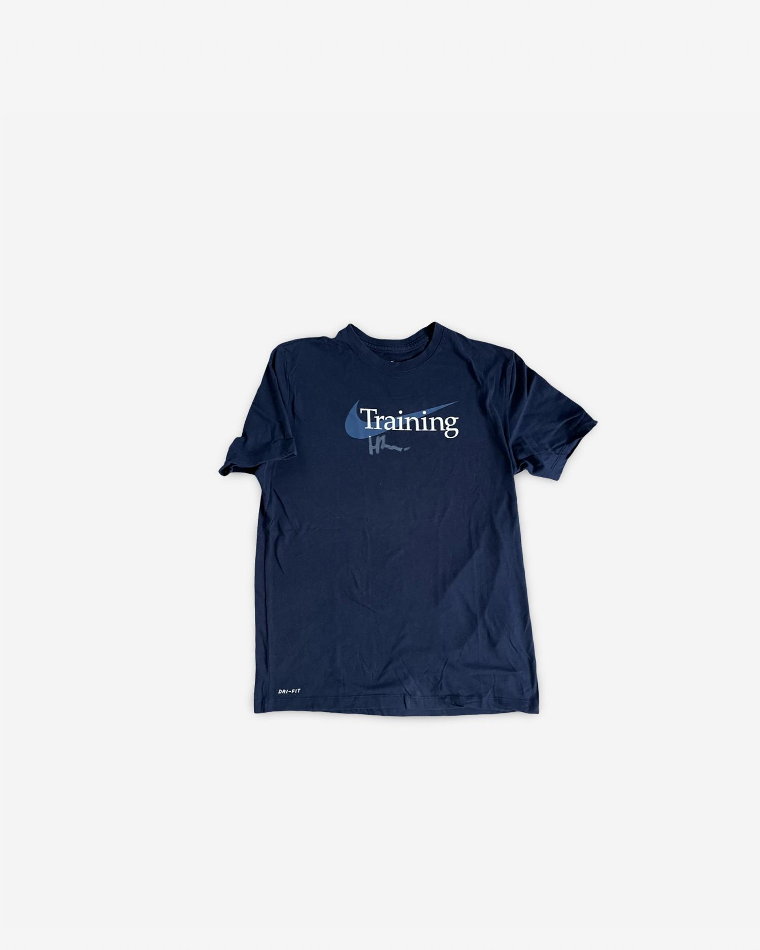 Super soft dark blue practice shirt, signed