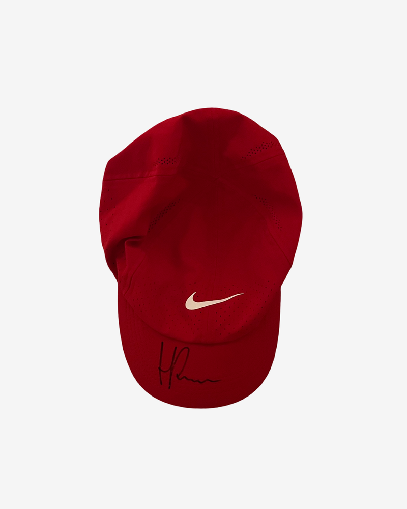 Signed Davis Cup cap Denmark vs Serbia 2025