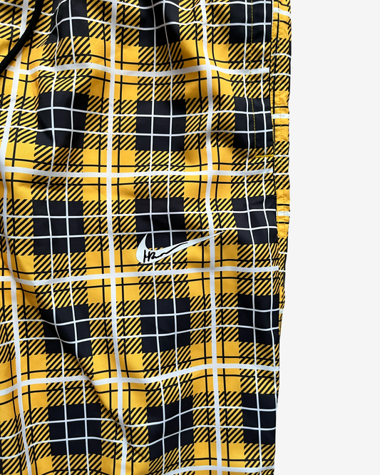 Enter the court in style.   Pants, signed