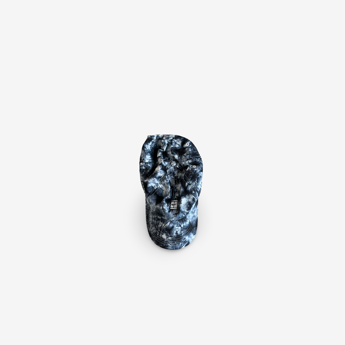 Monochrome pattern cap, signed