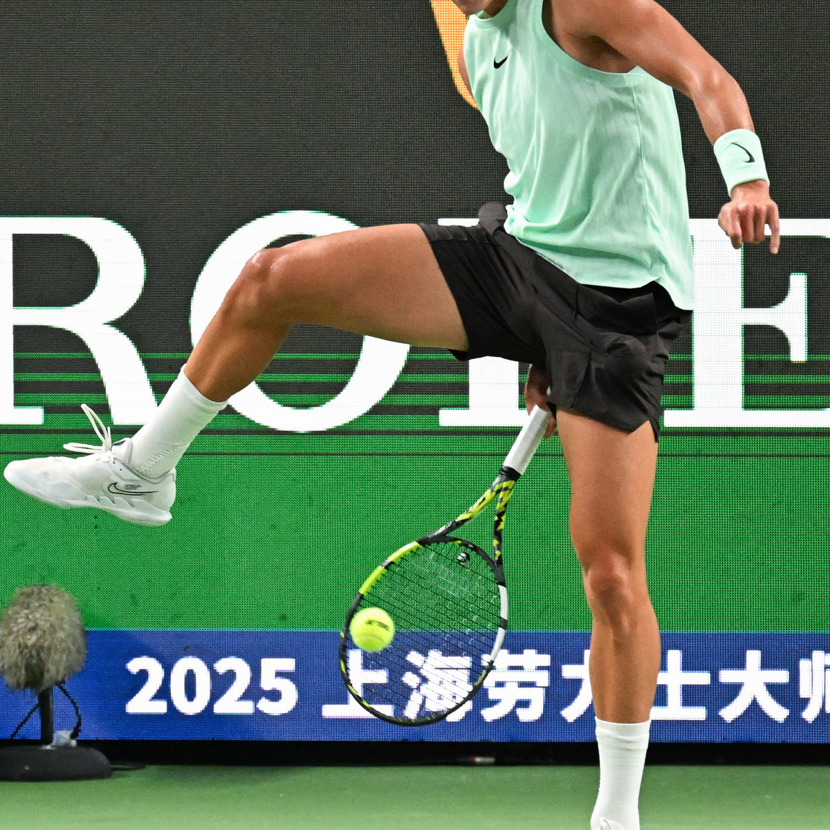 Signed match shirt, sleeveless,mint green #2