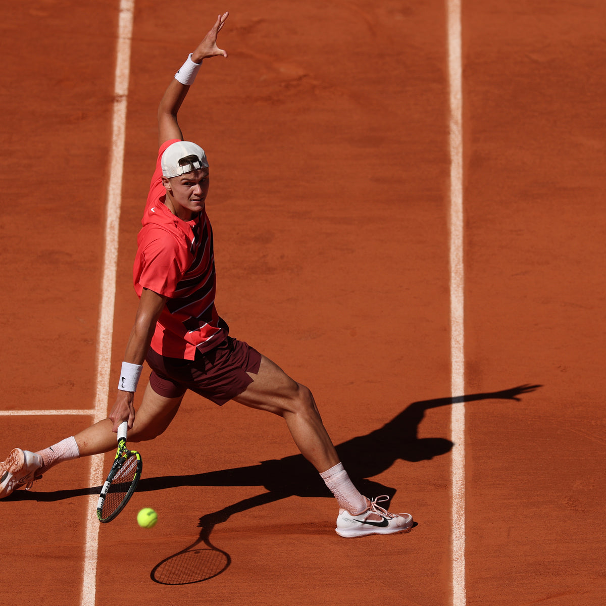 Signed and match used tennis shoes Vapor Pro