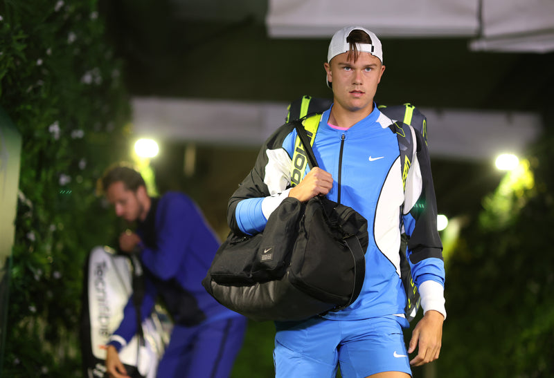 Signed drink bag, Black with Nike name tag, used at Indian wells and more