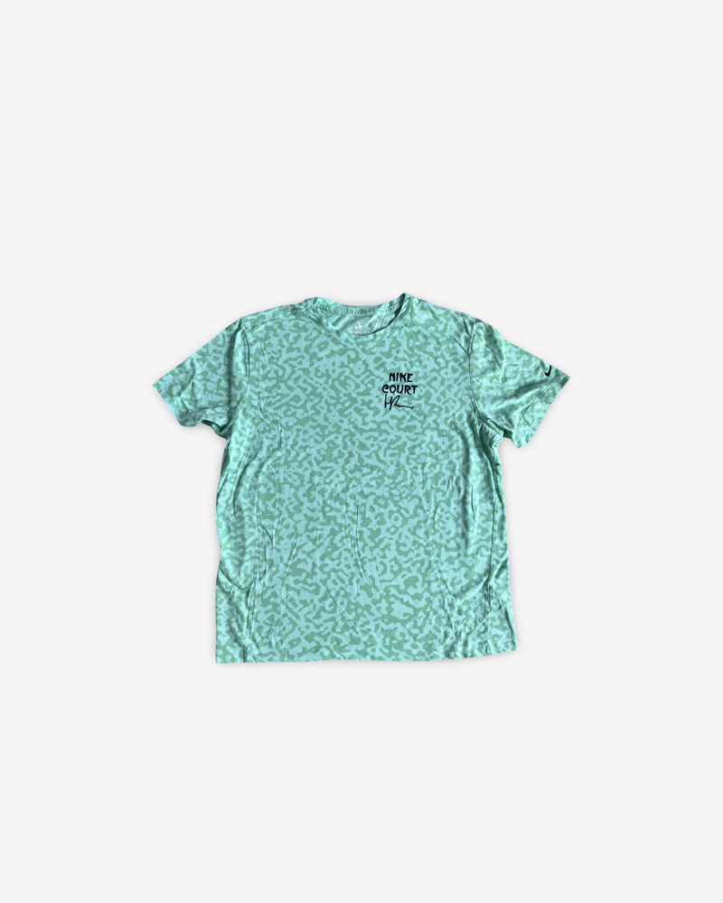Super soft mint green RG collection practice shirt, signed