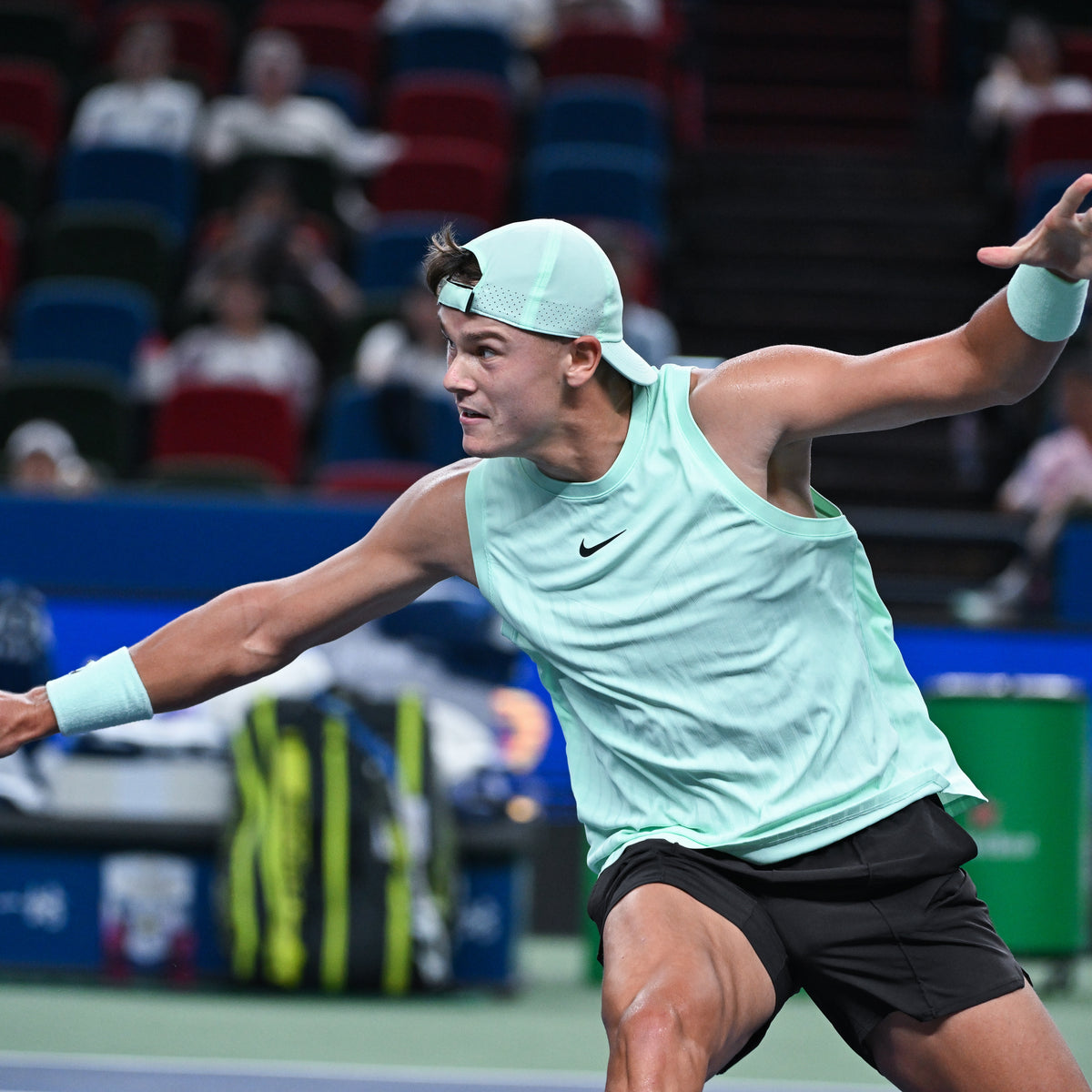 Signed match shirt , sleeveless mint green  #4