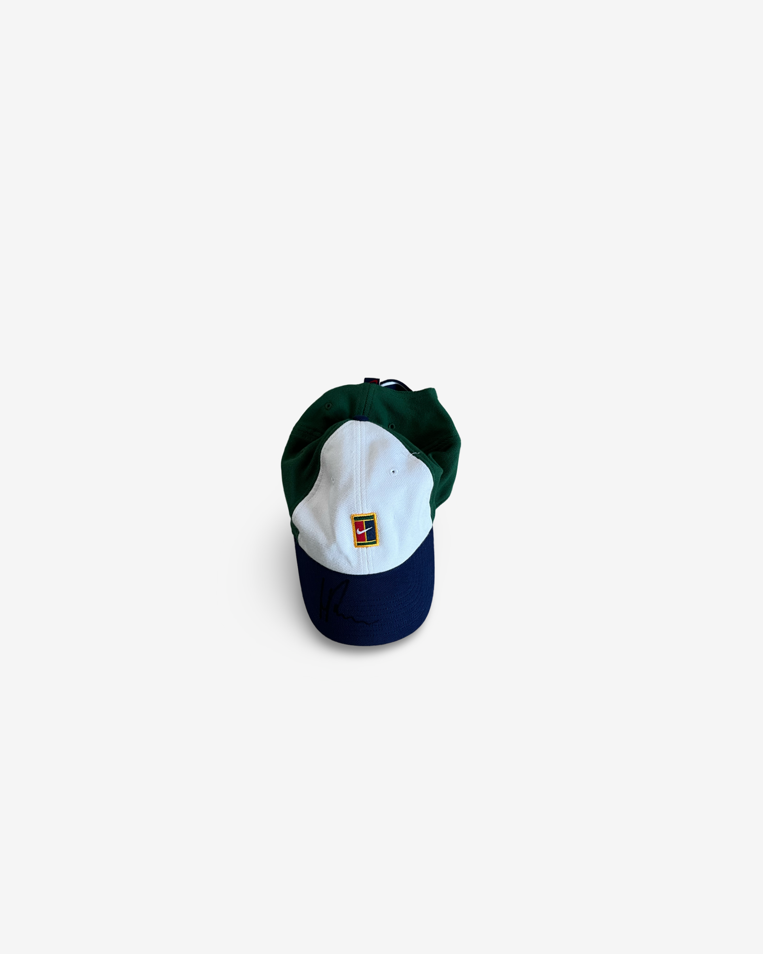 Us Open collection off court cap, signed