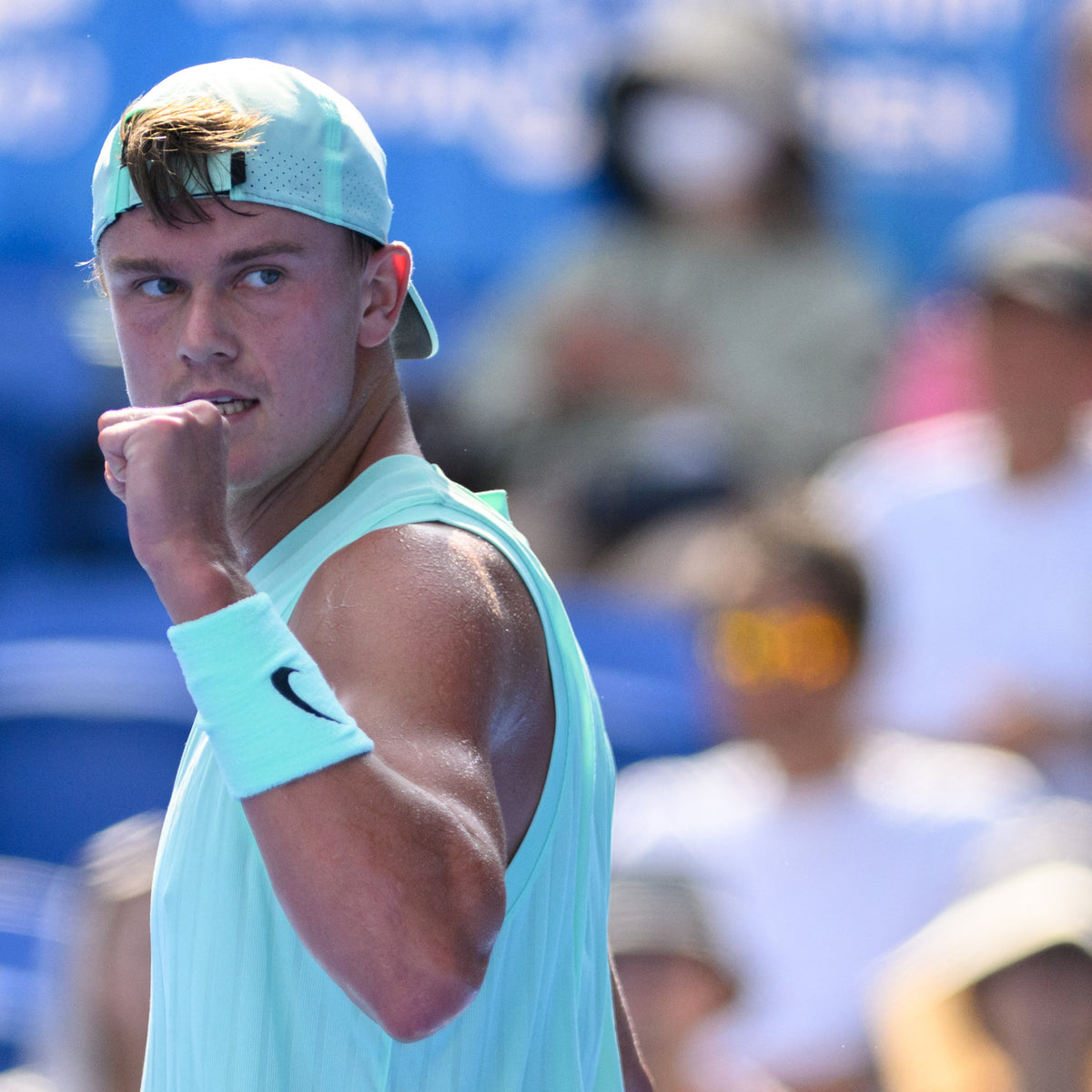 Signed match shirt, sleeveless,mint green #1