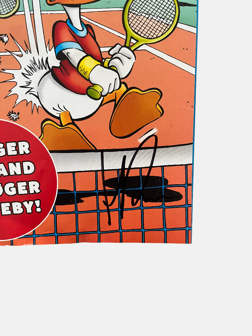 Signed Donald Duck magazine