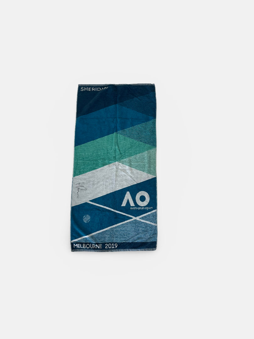 Signed Australian Open towel