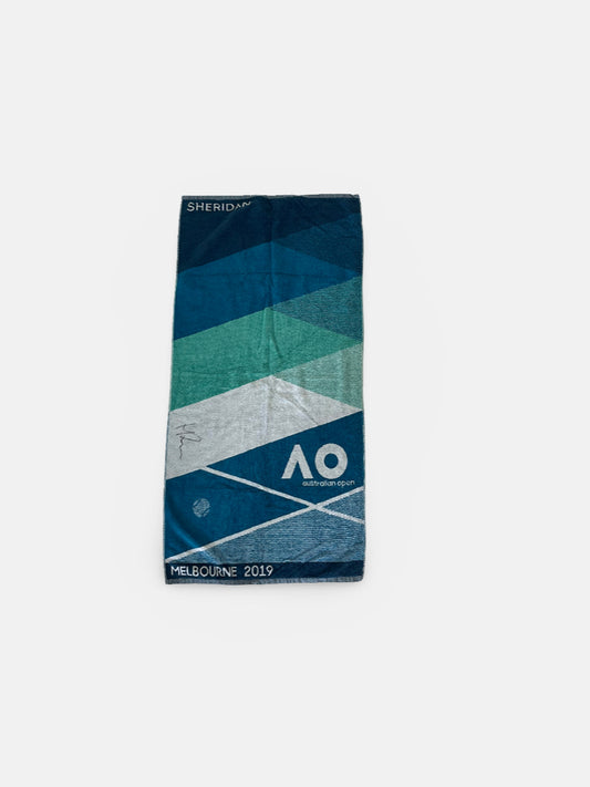 Signed Australian Open towel