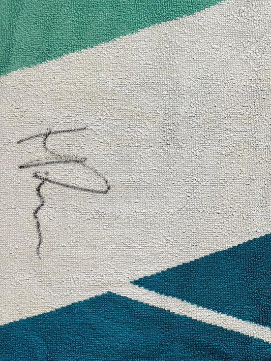 Signed Australian Open towel
