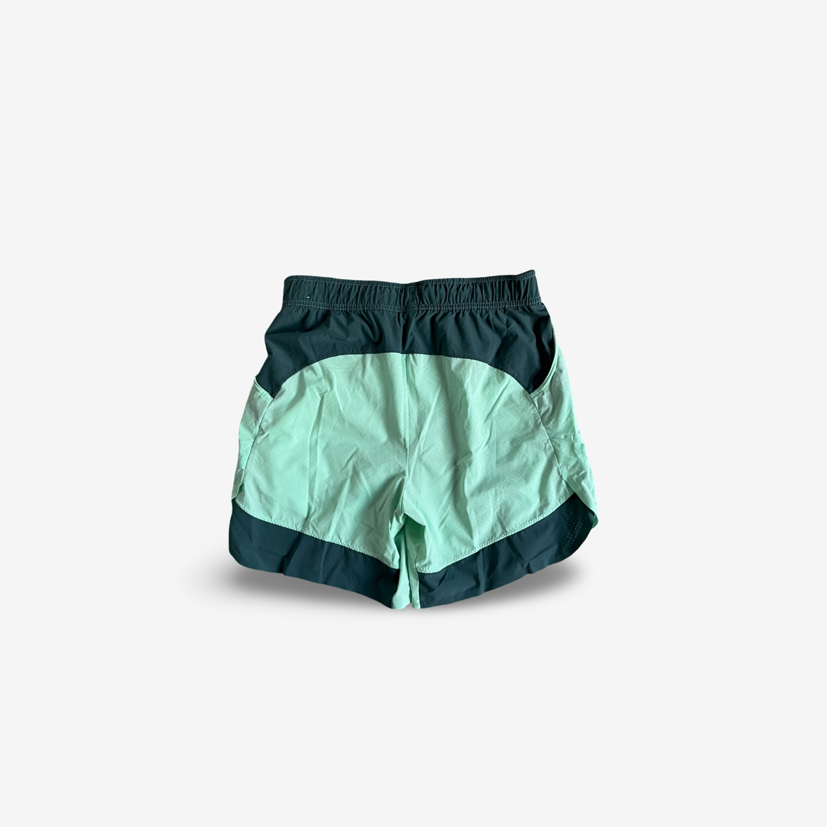 2 coloured match and practice shorts, signed