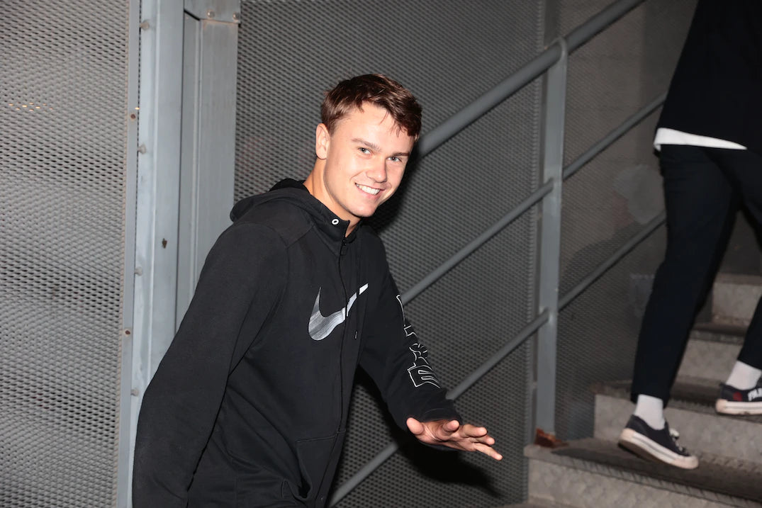 Signed zipper hoodie