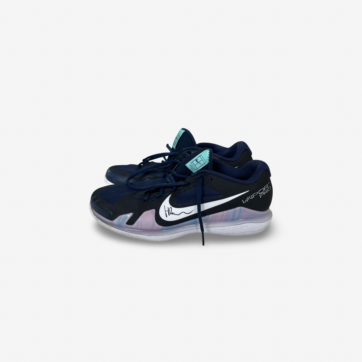 Dark blue Vapor, practice used, signed