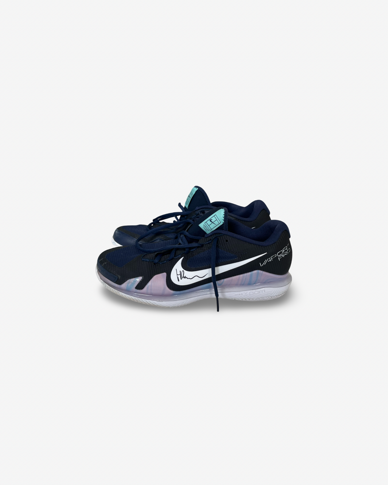 Dark blue Vapor, practice used, signed
