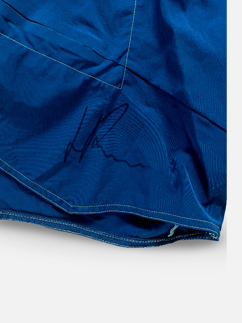 Signed Match Shorts Blue #1