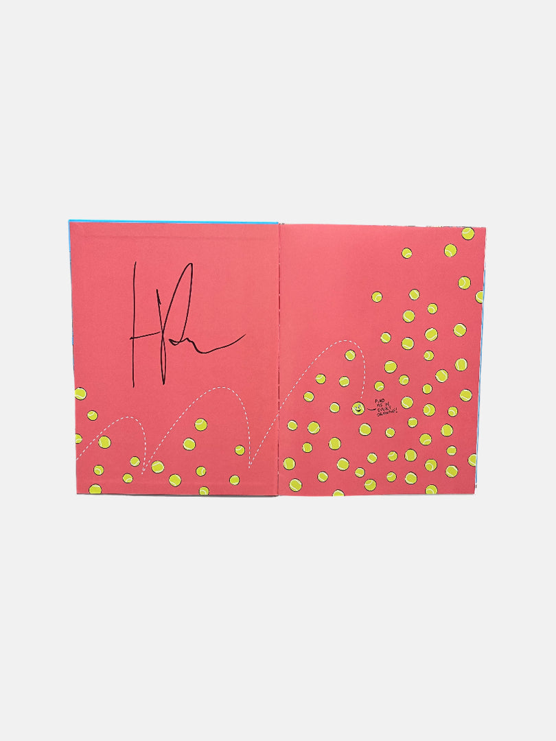 Signed Book - Holger Rune - in a world full of tennis