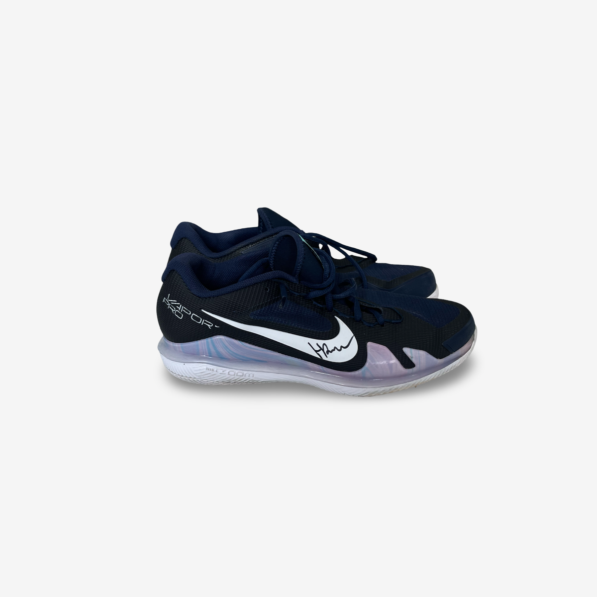 Dark blue Vapor, practice used, signed