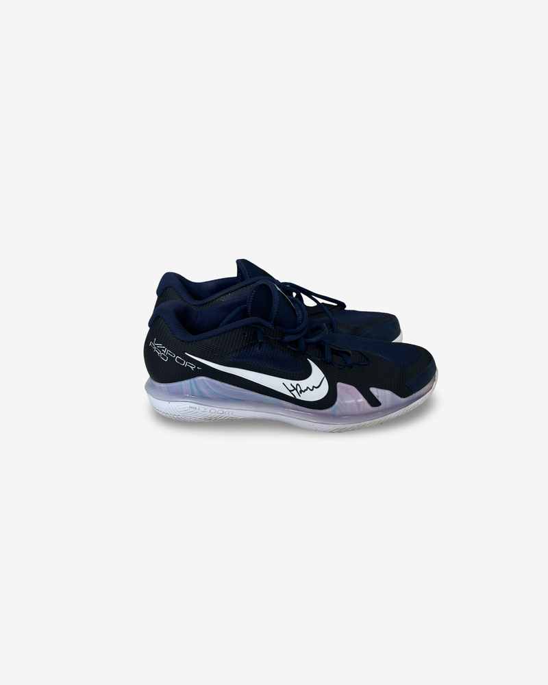 Dark blue Vapor, practice used, signed