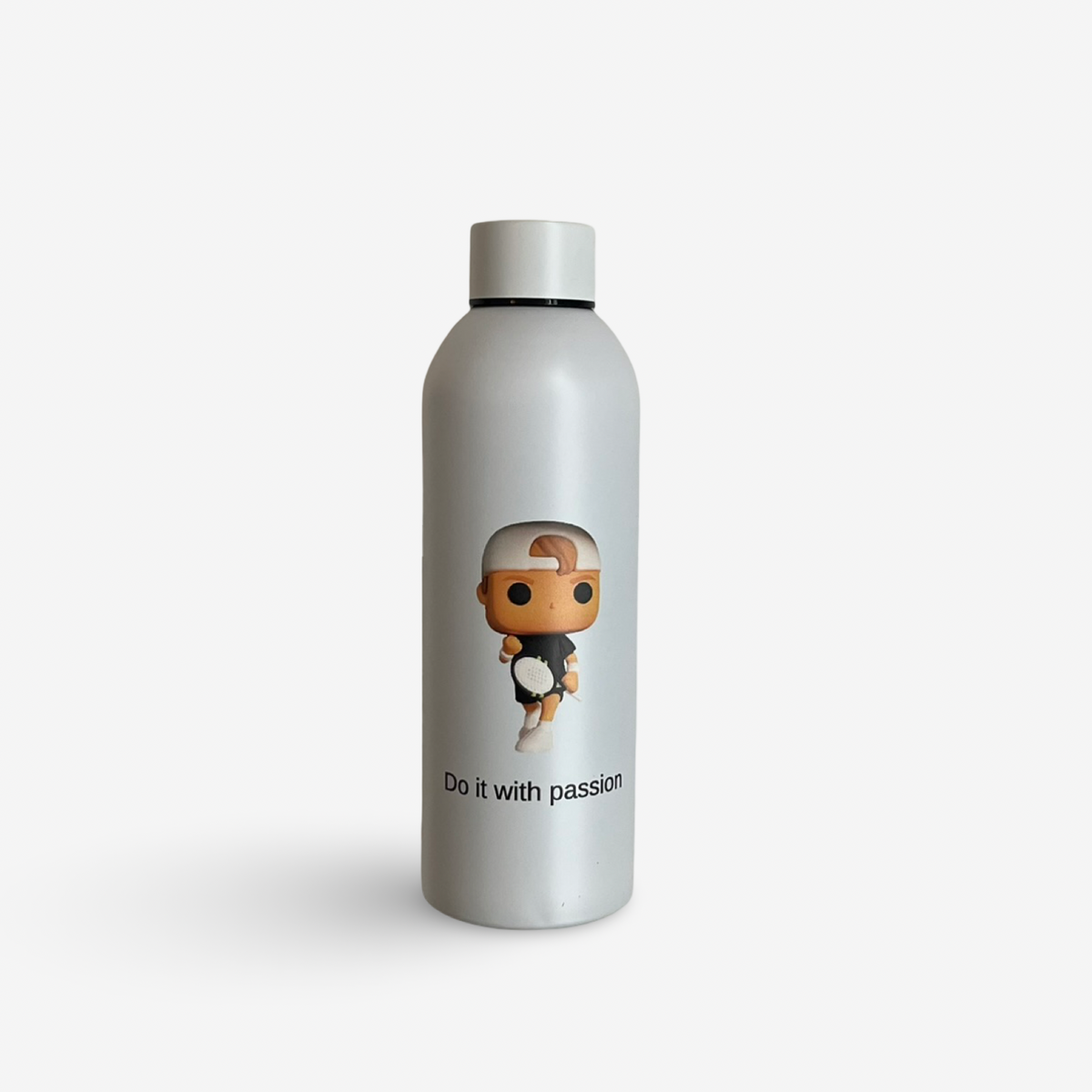Drink bottle 750, white, stainless steel, HR pop limited collection