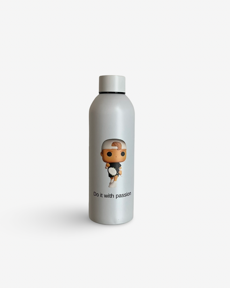 Drink bottle 750, white, stainless steel, HR pop limited collection