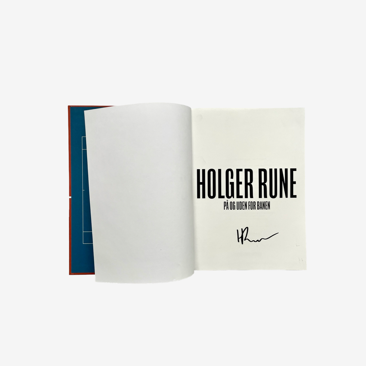 Tennis bog. Signeret edition, limited - Holger Rune på og uden for banen (dansk edition)
