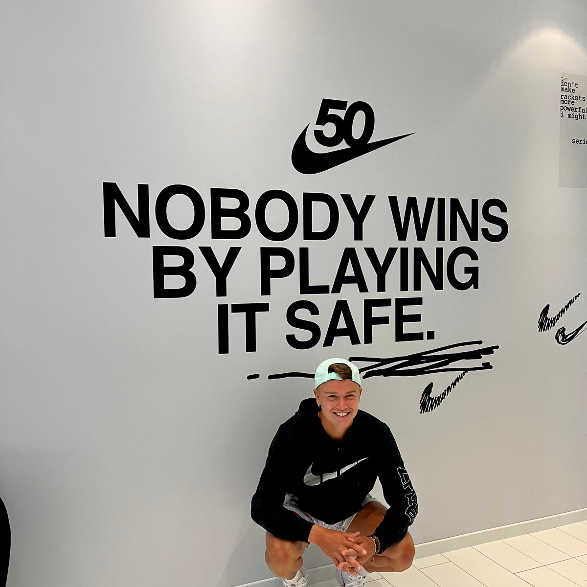 Signed zipper hoodie